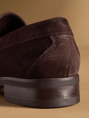 Russell & Bromley Brown Southgate Classic Saddle Loafers - Image 11 of 12