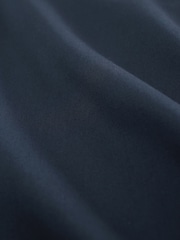 Navy N. Premium Smart Long Sleeve Sateen Shirt - Image 9 of 9