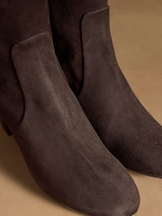 Brun - Russell & Bromley Upton Tall knæhøje støvler med blokhæl - Billede 5 af 7