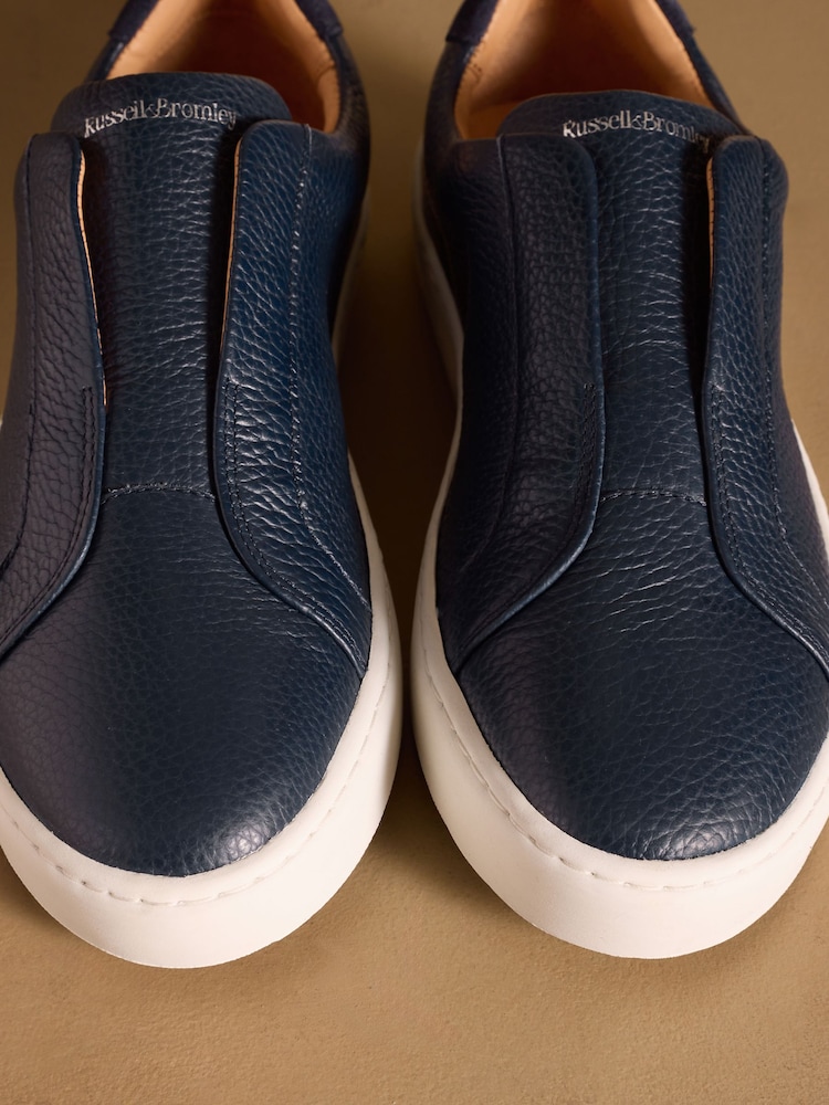 Μπλε - Russell & Bromley Pear Laceless Trainers - Εικόνα 7 από 7
