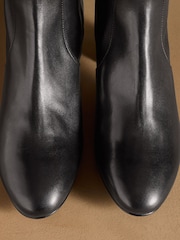 Sort - Russell & Bromley Upton Tall knæhøje støvler med blokhæl - Billede 6 af 7