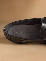 Russell & Bromley Black Dartmoor Loafers - Image 5 of 7