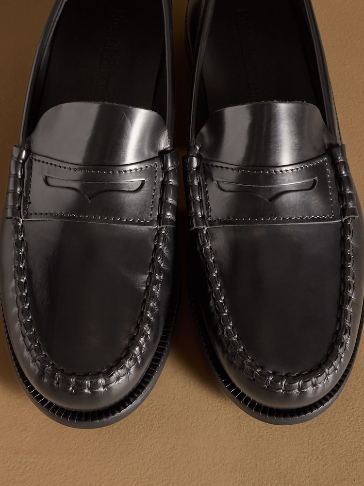 Russell & Bromley Black Dartmoor Loafers - Image 7 of 7 Russell & Bromley Black Dartmoor Loafers - Image 7 of 7