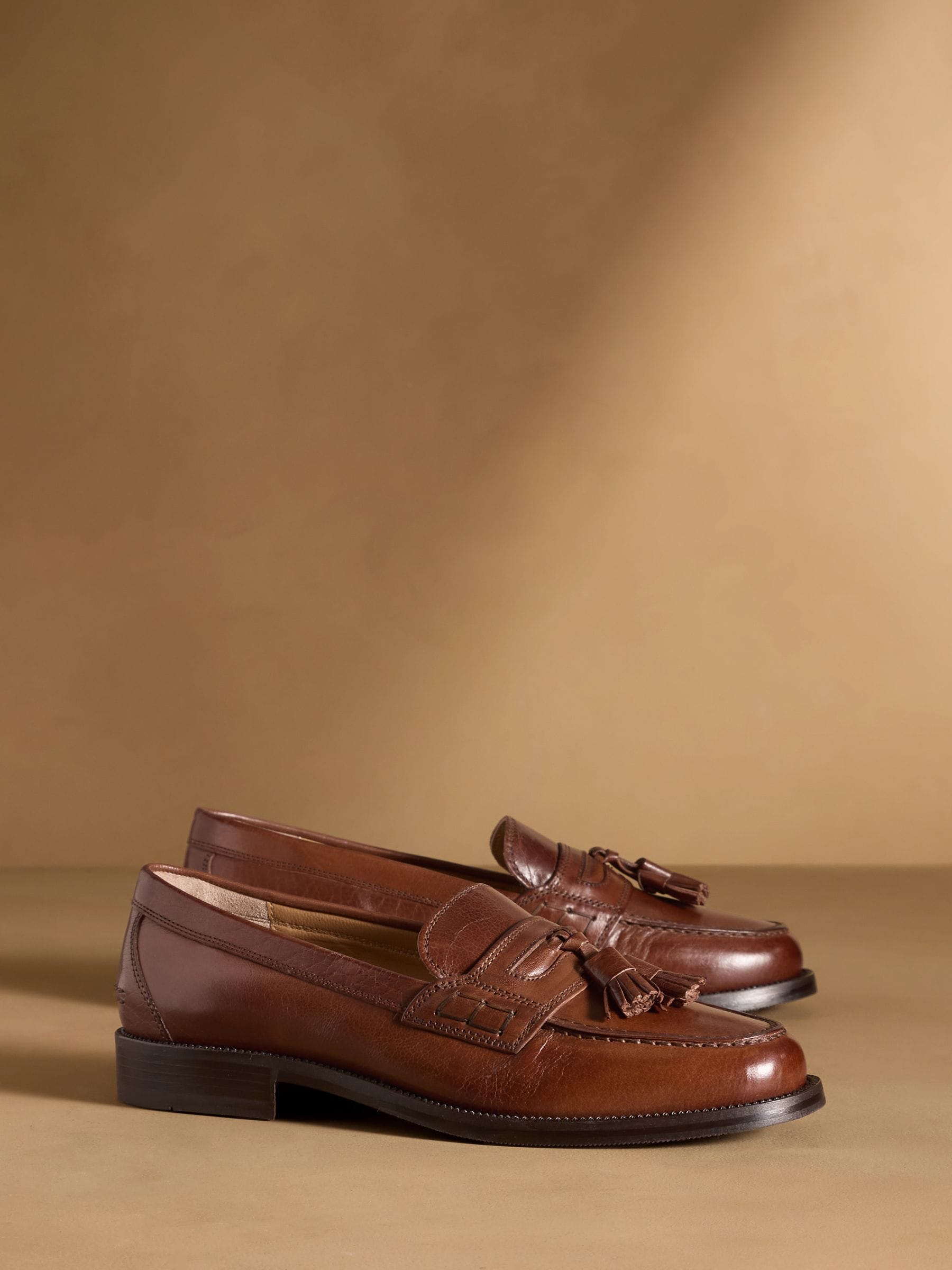Buy Russell & Bromley Brown Keeble 3 Tassel College Loafers from