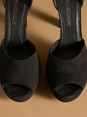 שחור - Russell & Bromley Hopebeck High Heel Platform Sandals - תמונה 7 מתוך 7