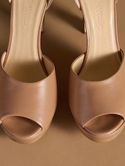 ורוד עדין - Russell & Bromley Hopebeck High Heel Platform Sandals - תמונה 7 מתוך 7