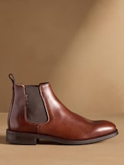 ダークタン - Russell & Bromley Burlington Chelsea ブーツ - 画像 1 / 7