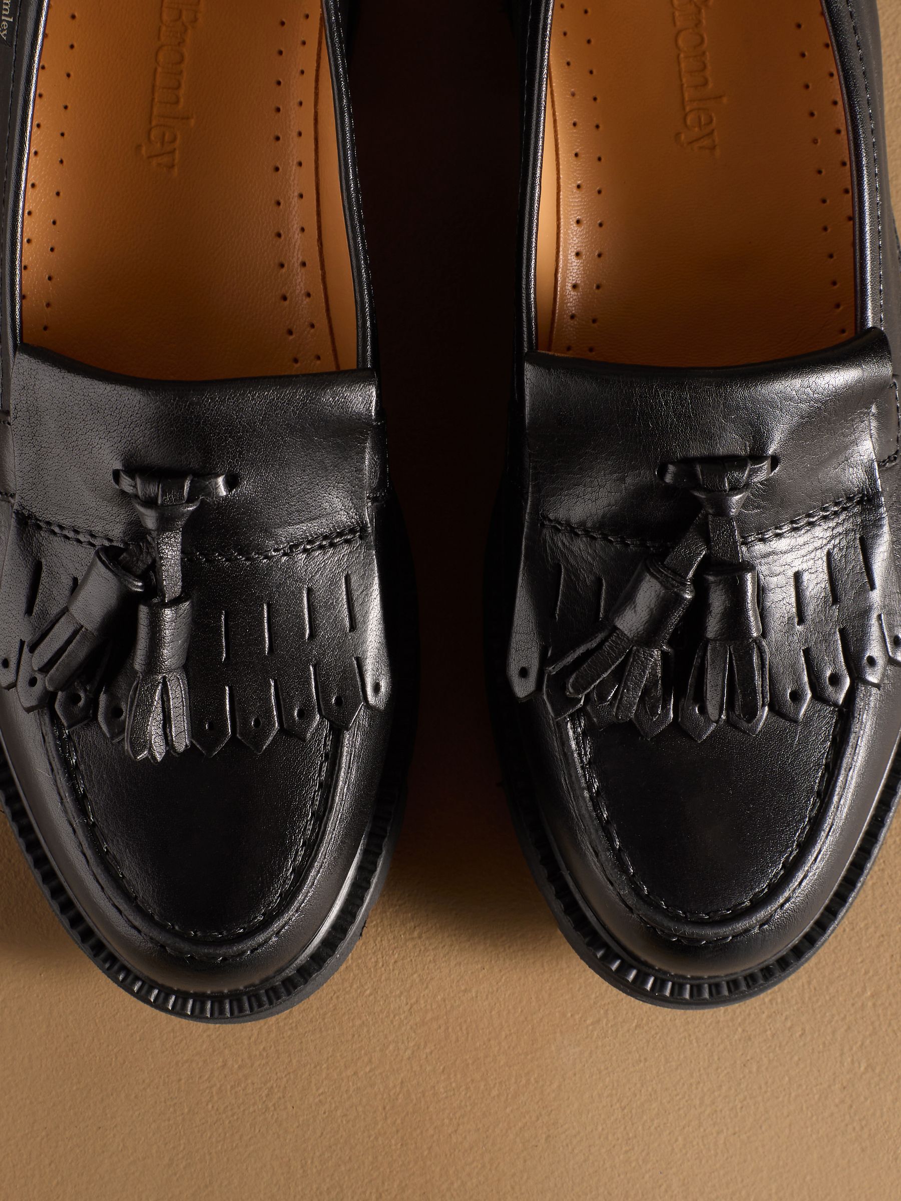 Buy Russell & Bromley Black Dorchester Tassel Loafers from Next