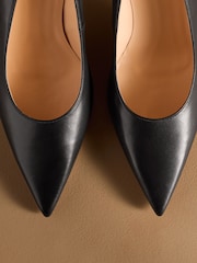 Russell & Bromley Black Hillcliffe High Heeled Courts - Image 7 of 7