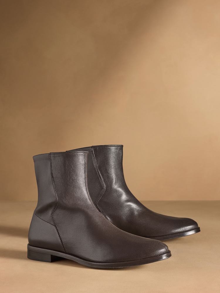 Russell & Bromley Bowston ハイキング用フェイクファー裏地付きブーツ - 画像 1 / 7