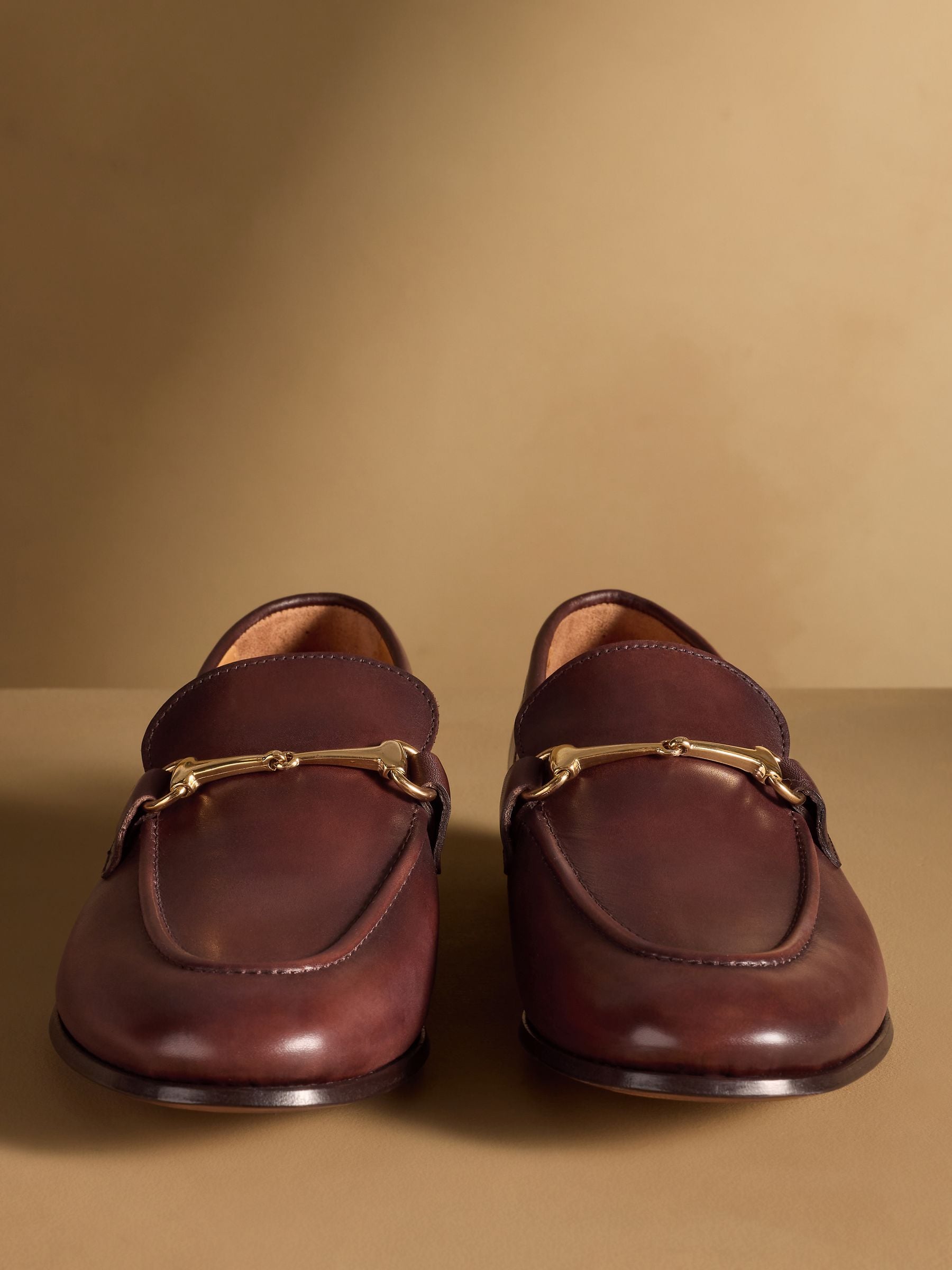 Buy Russell & Bromley Brown Farley Smooth Snaffle Loafers from