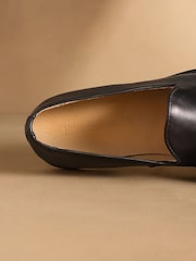 Russell & Bromley Black Derwent Tassel Loafers - Image 5 of 7