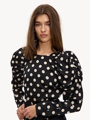 LOAVIES Black Vibrant Soul Top - Image 1 of 5