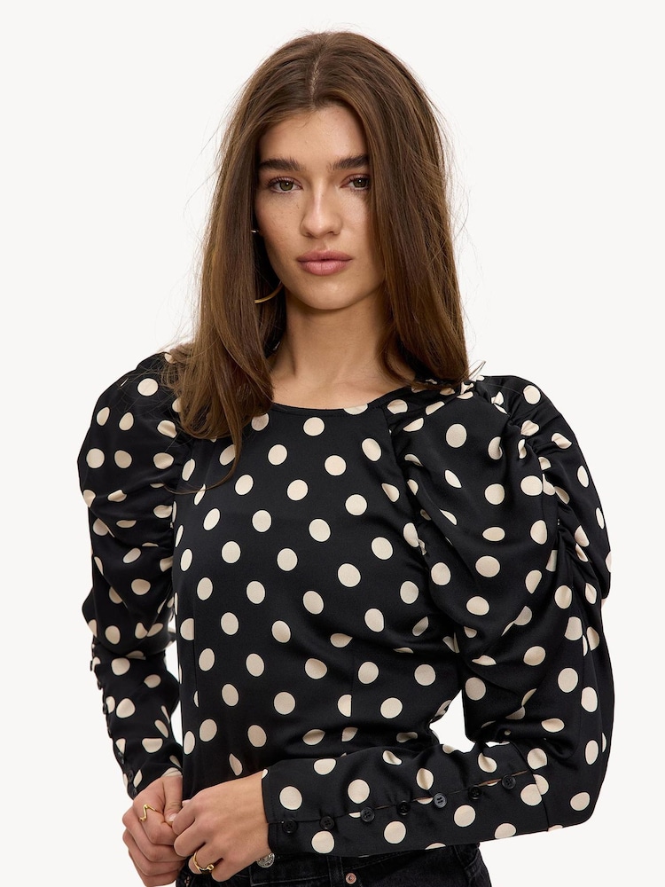 LOAVIES Black Vibrant Soul Top - Image 1 of 5