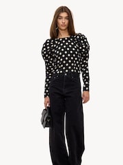 LOAVIES Black Vibrant Soul Top - Image 2 of 5