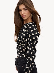 LOAVIES Black Vibrant Soul Top - Image 3 of 5