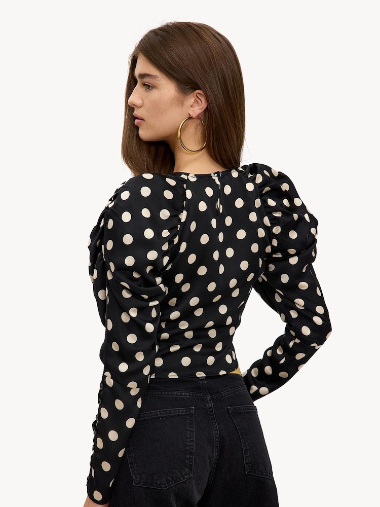 LOAVIES Black Vibrant Soul Top - Image 5 of 5