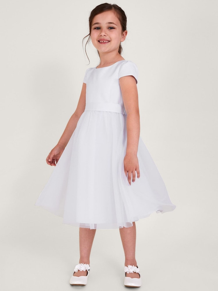 Monsoon Cream Tulle Bridesmaid Dress - Image 1 of 5