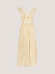 Monsoon Yellow Indi Tie-Back Prom Dress - Image 3 of 4