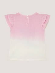 Monsoon Pink Mermaid Ombré T-Shirt - Image 2 of 3