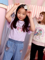 Monsoon Purple My Little Pony Embroidered T-Shirt - Image 2 of 3