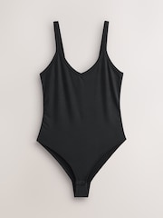 Black Microfibre Everyday Bodysuit - Image 6 of 8