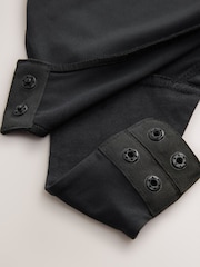 Black Microfibre Everyday Bodysuit - Image 8 of 8