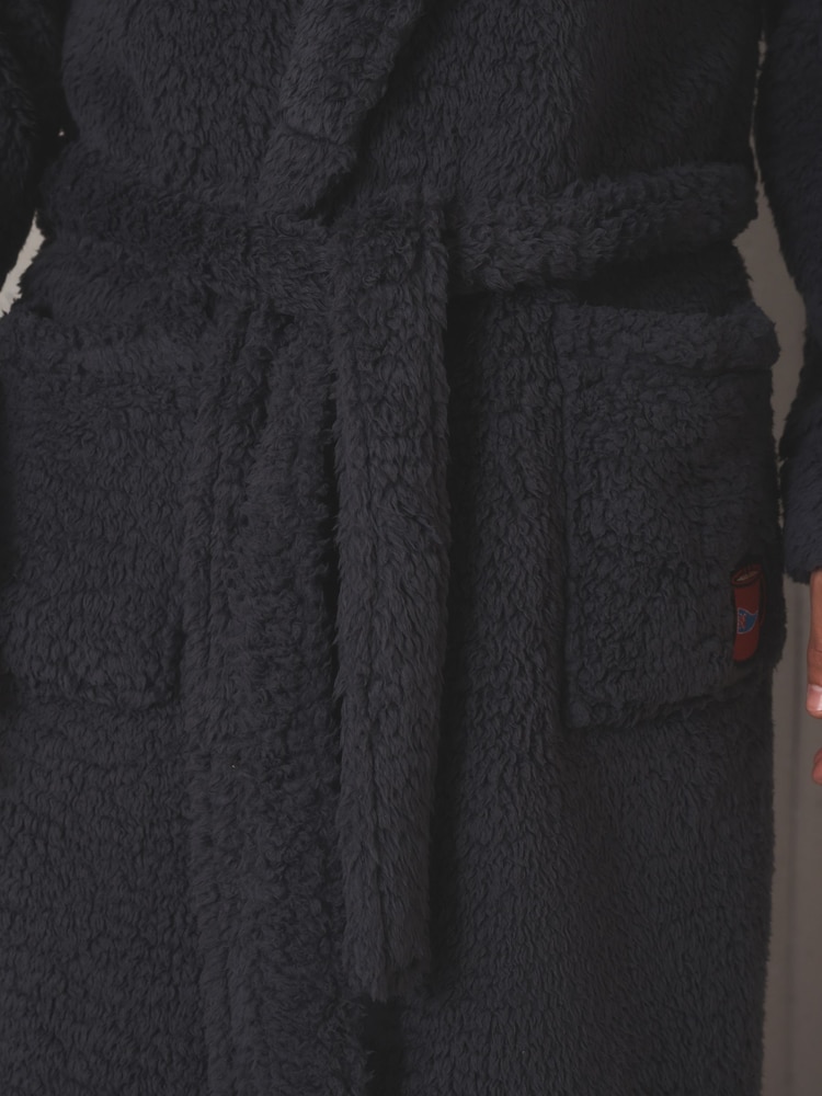 Skrilavec siva vezena - Borg jutranje halja - Slika 6 iz 6