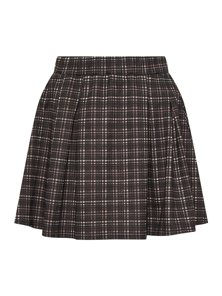 PixieGirl Petite Brown Check Mini Skirt - Image 5 of 5