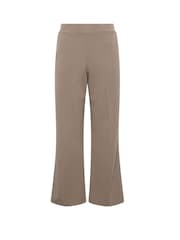 M&Co Natural Petite Twill Pintuck Trousers - Image 5 of 5