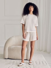 Chelsea Peers LuxeComfort Scuba Short Sleeve Sweatshirt - Imagen 5 de 7