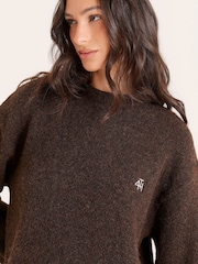 4th & Reckless Knitted Back Logo Brady Jumper - Bild 5 von 5