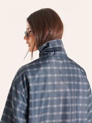 4th & Reckless Kariert Trichterkragen-Bomberjacke - Bild 5 von 5