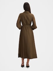 Forever New Evelyn Seam Detail Midi Dress Contains Linen - Bilde 2 av 4