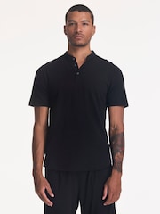 Religion Black Orson Slub Polo Shirt - Image 1 of 4