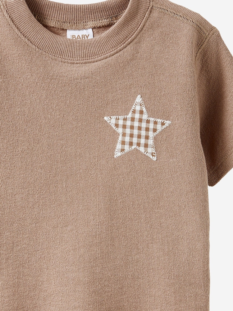 Cotton On Brown Tyla Knit T-Shirt - Image 3 of 3