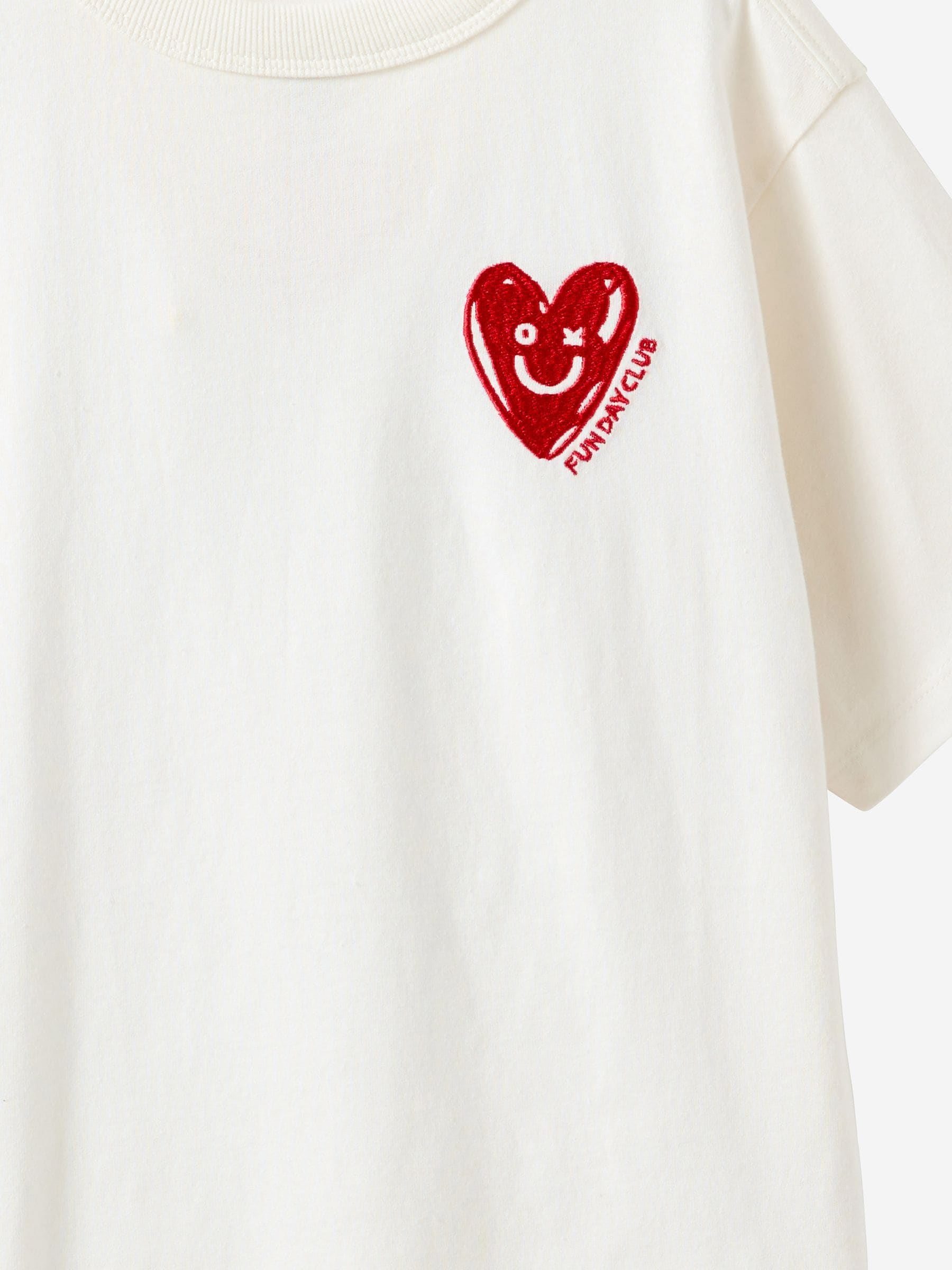 Buy Cotton On White/ Heart Print Poppy Oversized Back T-Shirt from