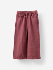 سرخ - کیٹی وائیڈ لیگ جینز پر کاٹن - تصویر 1 از 3