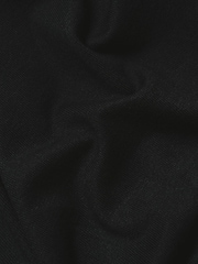 Tailored Athlete Black Muscle Fit Fine Gauge Knitted T-Shirt - Image 8 of 8