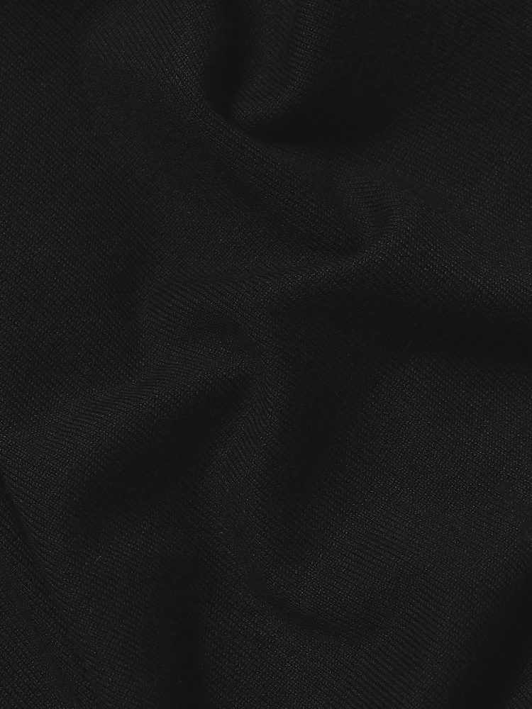 Tailored Athlete Black Muscle Fit Fine Gauge Knitted T-Shirt - Image 8 of 8