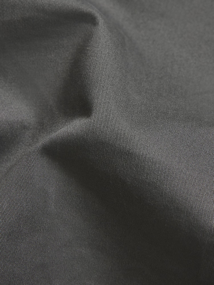 Tailored Athlete Dark Grey Muscle Fit Chino Trousers - Image 7 of 7