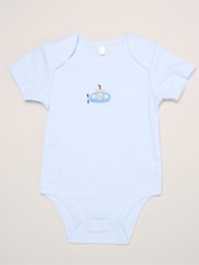 Rock-A-Bye Baby Boutique Blue - Bear and Boat Print Hanging Gift Set 10 Piece - Image 5 of 6