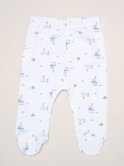 Rock-A-Bye Baby Boutique Blue - Bear and Boat Print Hanging Gift Set 10 Piece - Image 6 of 6