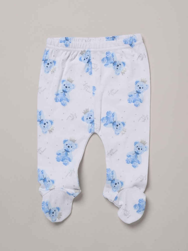 Rock-A-Bye Baby Boutique Blue - Little Prince Print Little Gent Hanging Gift Set 10 Piece - Image 6 of 6