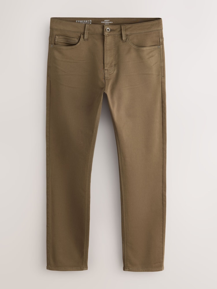 Ochre Slim Fit Comfort Stretch Jeans - Image 1 of 6 Ochre Slim Fit Comfort Stretch Jeans - Image 1 of 6