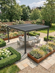 Maze Grey Eden Frame & assembly service Pergola 4x4m - Image 1 of 5