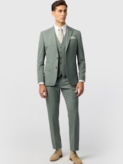 Antique Rogue Green Plain Jacket - Image 2 of 4