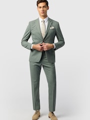 Antique Rogue Green Plain Jacket - Image 3 of 4