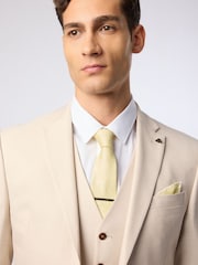 Antique Rogue Yellow Paisley Wedding Tie 7Cm - Image 3 of 3