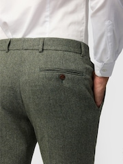 Antique Rogue Herringbone Trousers - תמונה 2 מתוך 2